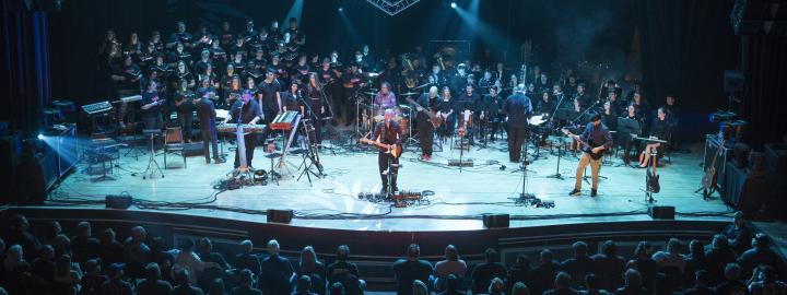 A concert at the downtown Embassy.